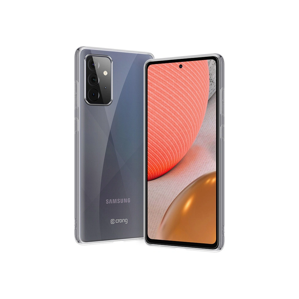 Hurtownia GSM - Etui Crong Crystal Slim Cover Samsung Galaxy A72 (átlátszó) - CRG324 - {ean13} - Hurt