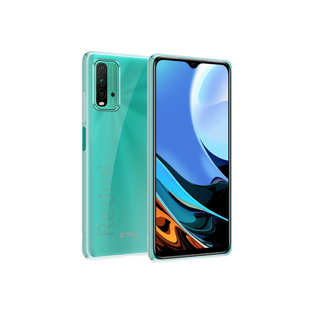 Hurtownia GSM - Etui Crong Crystal Slim Cover Xiaomi Redmi 9T (átlátszó) - CRG326 - {ean13} - Hurt