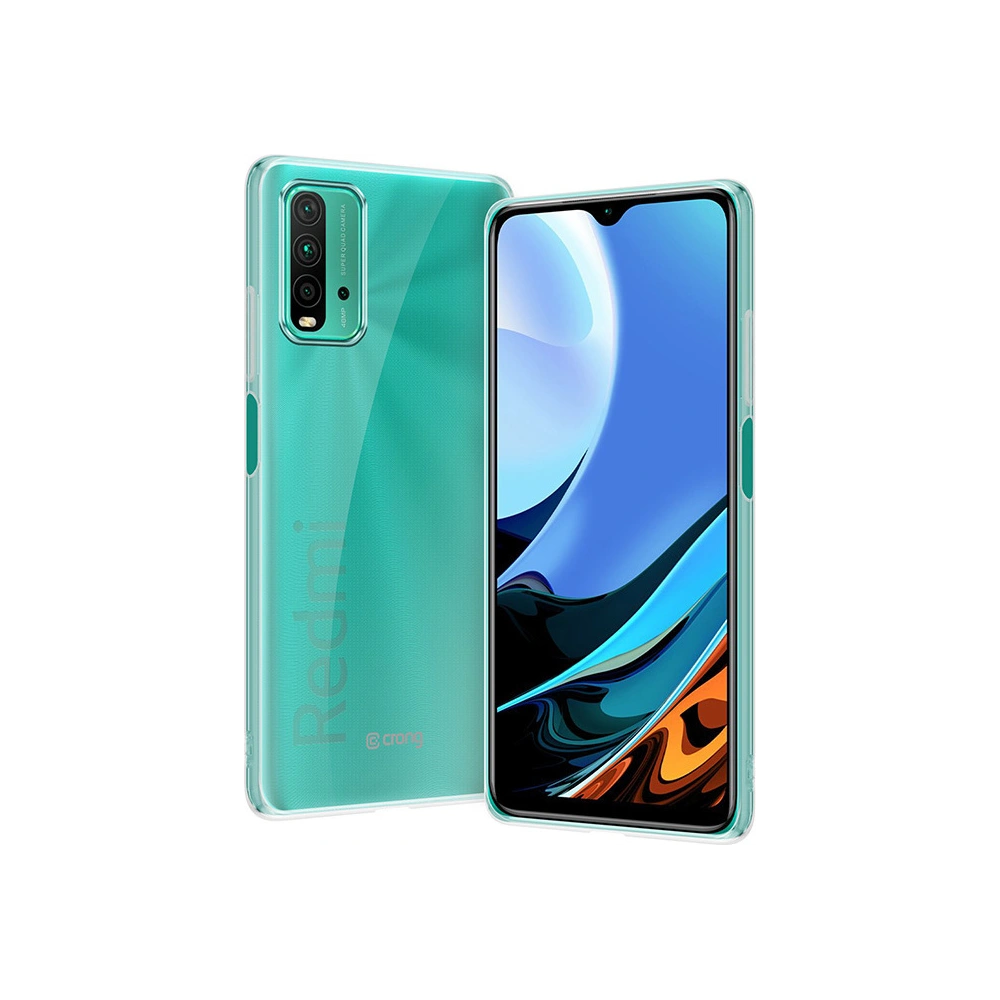 Hurtownia GSM - Etui Crong Crystal Slim Cover Xiaomi Redmi 9T (transparent) - CRG326 - {ean13} - Hurt