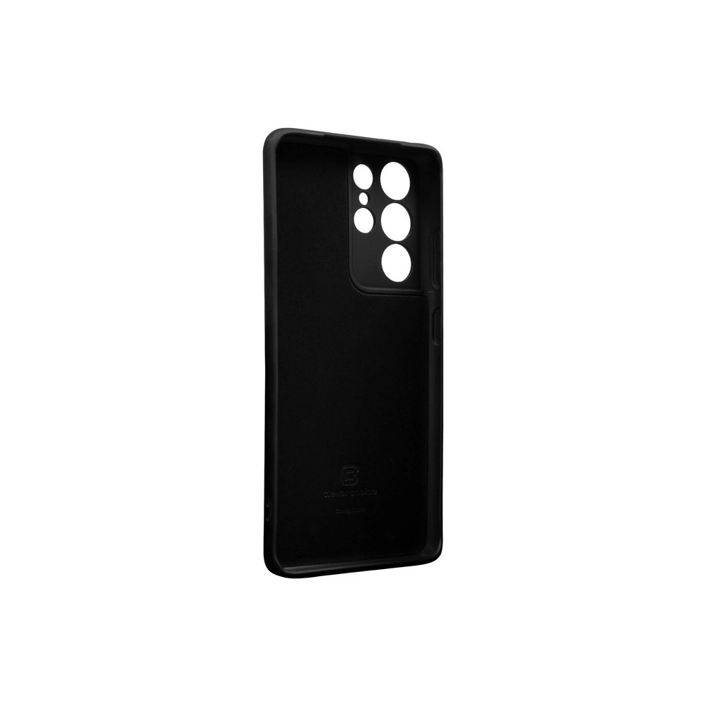 Hurtownia GSM - Etui Crong Color Cover Samsung Galaxy S21 Ultra (negru) - CRG331 - {ean13} - Hurt