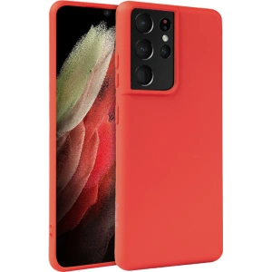 Hurtownia GSM - Etui Crong Color Cover Samsung Galaxy S21 Ultra (roșu) - CRG333 - {ean13} - Hurt