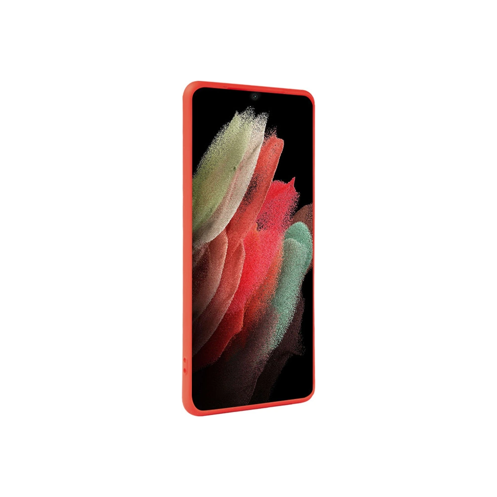 Wholesale Crong Color Cover Samsung Galaxy S21 Ultra (red) - CRG333 - {ean13} - Hurt