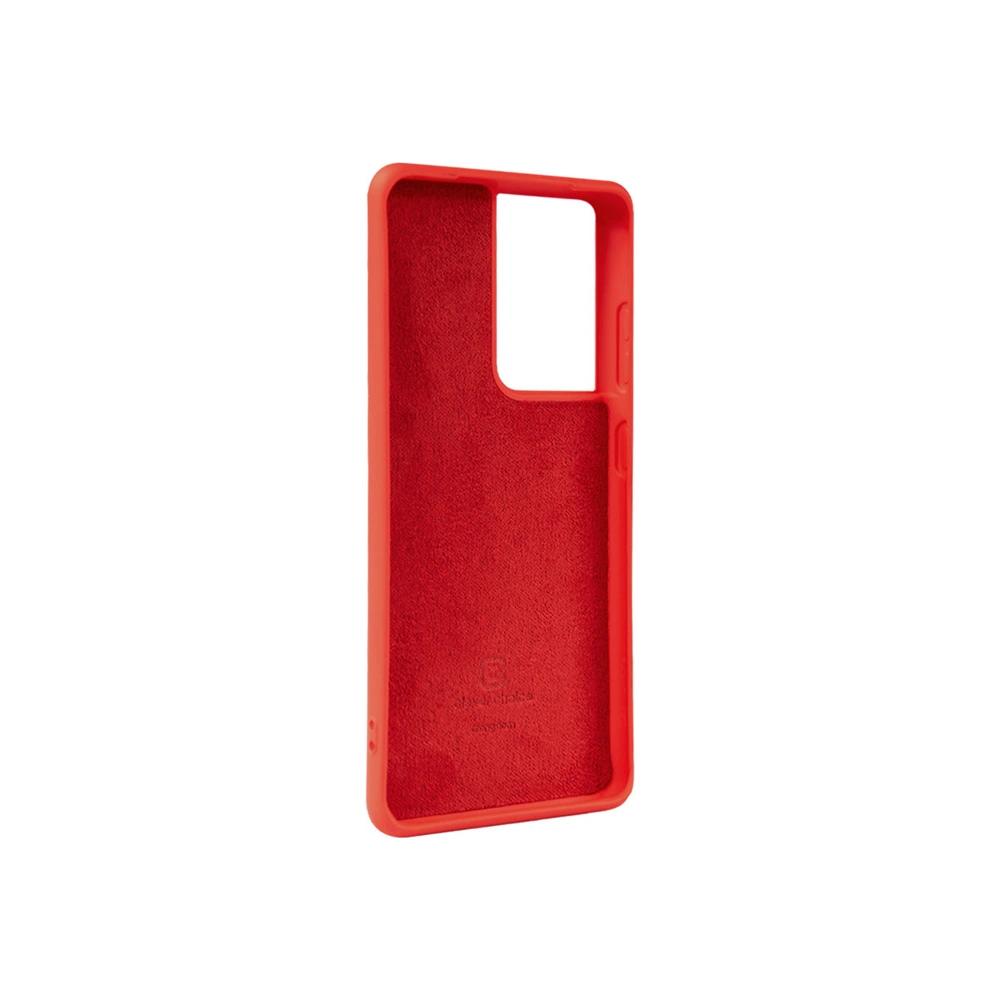 Hurtownia GSM - Etui Crong Color Cover Samsung Galaxy S21 Ultra (piros) - CRG333 - {ean13} - Hurt