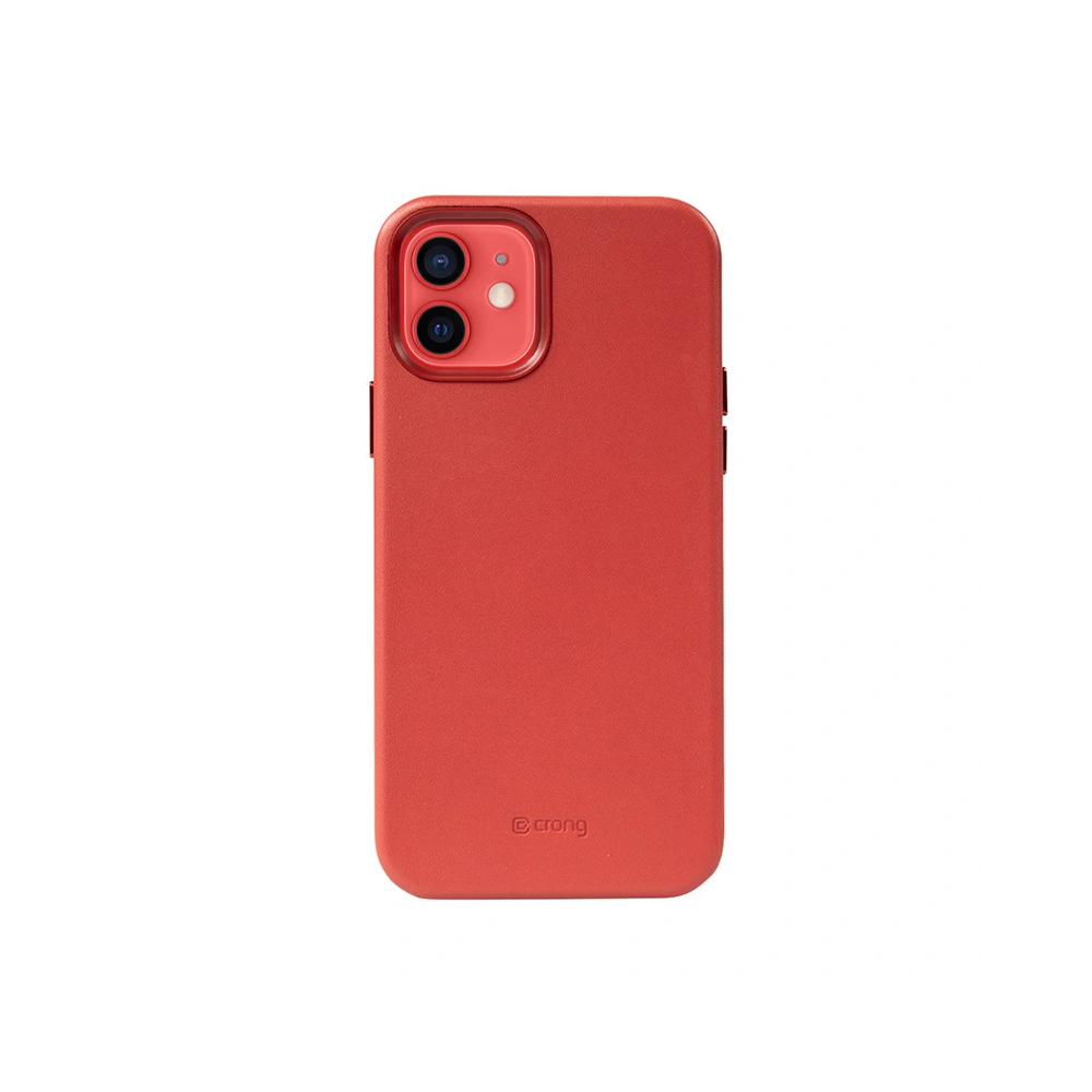 Hurtownia GSM - Etui Crong Essential Cover Magnetic MagSafe Apple iPhone 12/12 Pro (piros) - CRG335 - {ean13} - Hurt