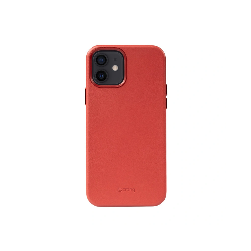 Hurtownia GSM - Etui Crong Essential Cover Magnetic MagSafe Apple iPhone 12/12 Pro (roșu) - CRG335 - {ean13} - Hurt