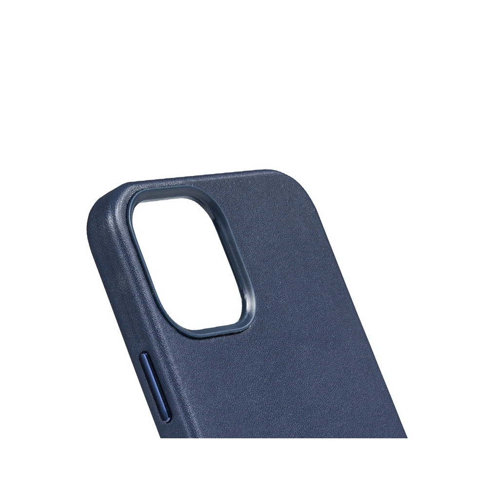 Hurtownia GSM - Etui Crong Essential Cover Magnetic MagSafe Apple iPhone 12/12 Pro (albastru închis) - CRG336 - {ean13} - Hurt