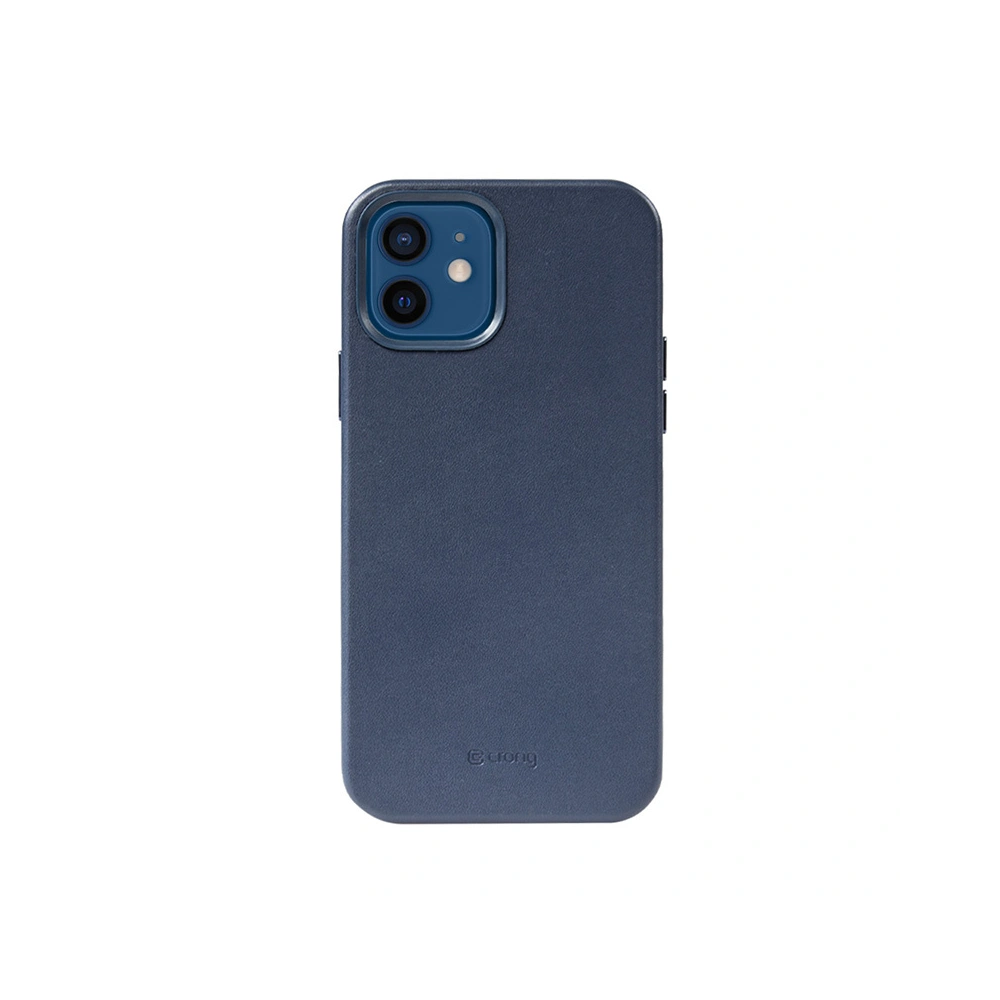 Hurtownia GSM - Etui Crong Essential Cover Magnetic MagSafe Apple iPhone 12/12 Pro (albastru închis) - CRG336 - {ean13} - Hurt