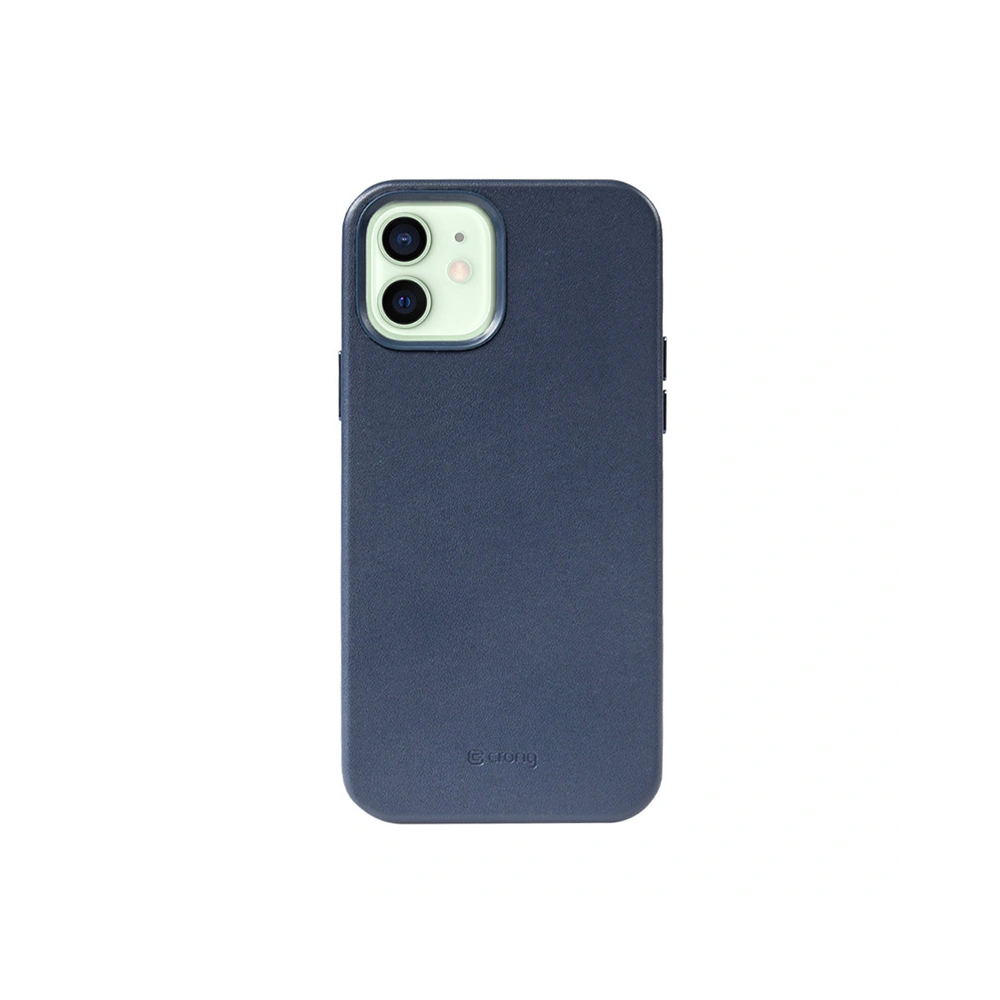 Hurtownia GSM - Etui Crong Essential Cover Magnetic MagSafe Apple iPhone 12/12 Pro (albastru închis) - CRG336 - {ean13} - Hurt