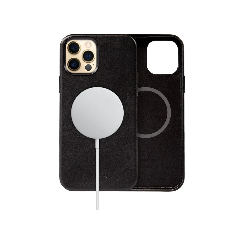 Hurtownia GSM - Etui Crong Essential Cover Magnetic MagSafe Apple iPhone 12 Pro Max (fekete) - CRG337 - {ean13} - Hurt