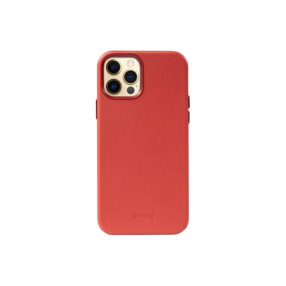 Hurtownia GSM - Etui Crong Essential Cover Magnetic MagSafe Apple iPhone 12 Pro Max (červený) - CRG338 - {ean13} - Hurt