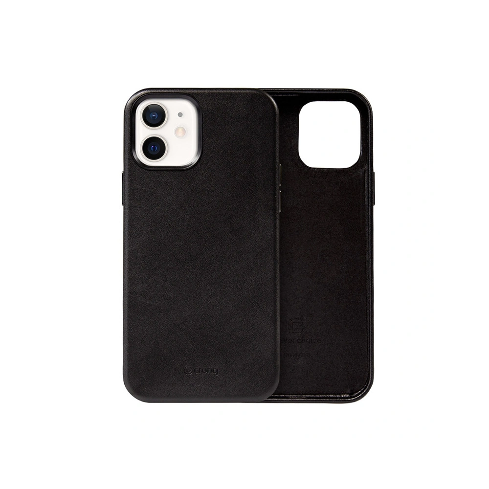 Hurtownia GSM - Etui Crong Essential Cover Apple iPhone 12/12 Pro (černý) - CRG339 - {ean13} - Hurt