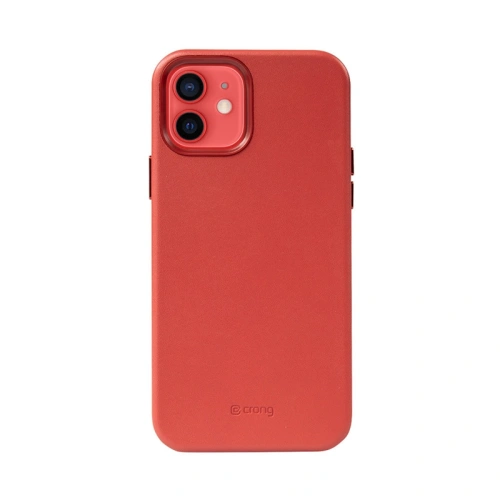 Etui Crong Essential Cover Apple iPhone 12/12 Pro (czerwony)
