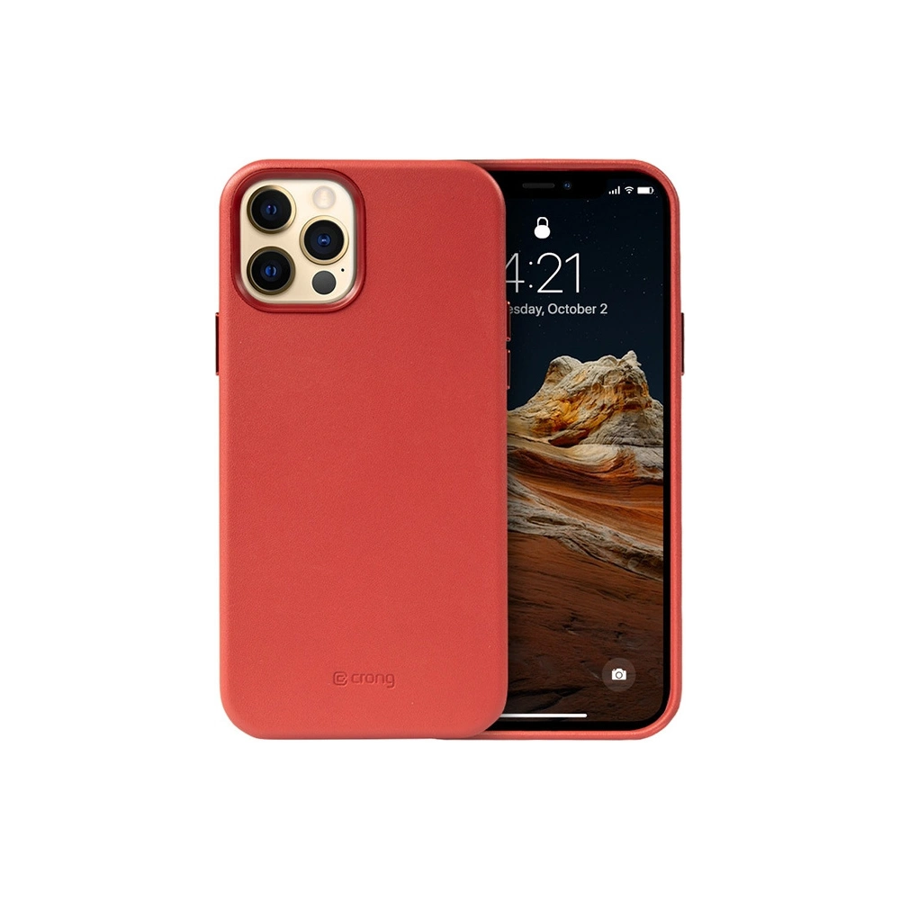 Hurtownia GSM - Etui Crong Essential Cover Apple iPhone 12 Pro Max (červený) - CRG343 - {ean13} - Hurt