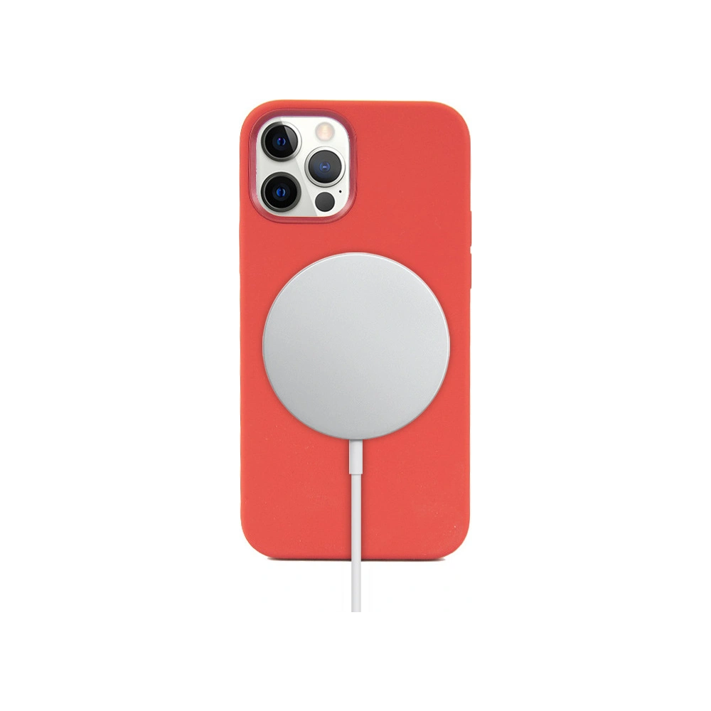 Hurtownia GSM - Etui Crong Color Cover Magnetic MagSafe Apple iPhone 12/12 Pro (czerwony) - CRG345 - {ean13} - Hurt