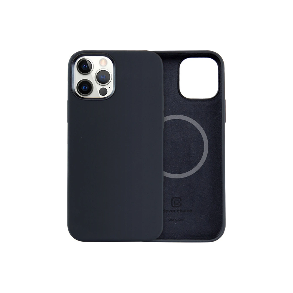 Hurtownia GSM - Etui Crong Color Cover Magnetic MagSafe Apple iPhone 12 Pro Max (černá) - CRG347 - {ean13} - Hurt
