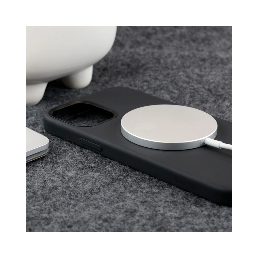 Hurtownia GSM - Etui Crong Color Cover Magnetic MagSafe Apple iPhone 12 Pro Max (černá) - CRG347 - {ean13} - Hurt
