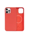 Etui Crong Color Cover Magnetic MagSafe Apple iPhone 12 Pro Max (červená)
