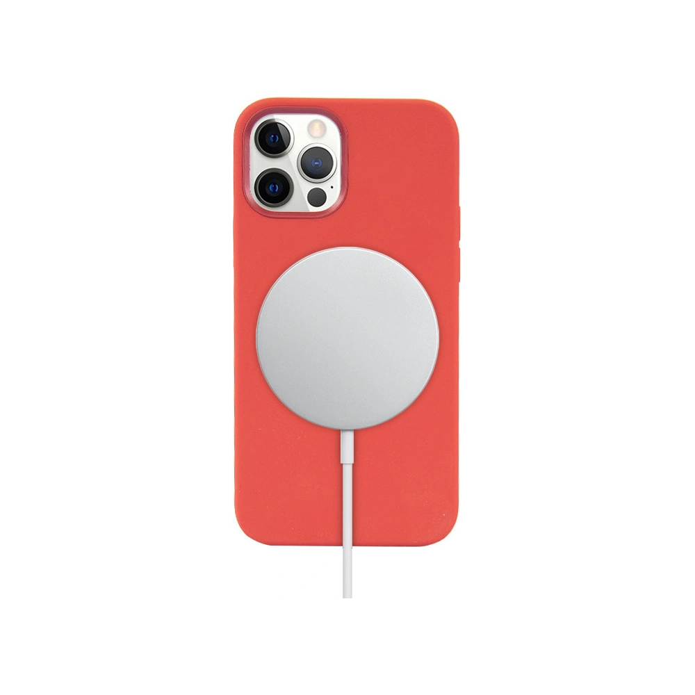 Hurtownia GSM - Etui Crong Color Cover Magnetic MagSafe Apple iPhone 12 Pro Max (červená) - CRG348 - {ean13} - Hurt