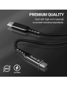 Hurtownia GSM - Kabel Crong Armor Link USB-C/USB-C 60W 150cm (černý) - CRG350 - {ean13} - Hurt