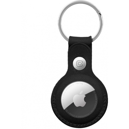 Hurtownia Crong - 5907731987943 - CRG352 - Brelok Crong Leather Case with Key Ring Apple AirTag (czarny) - B2B homescreen