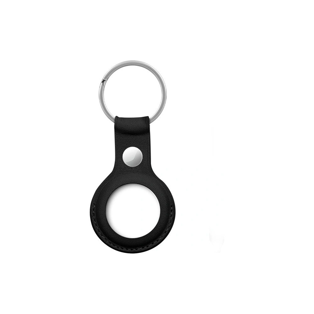 Hurtownia GSM - Brelok Crong Leather Case with Key Ring Apple AirTag (czarny) - CRG352 - {ean13} - Hurt