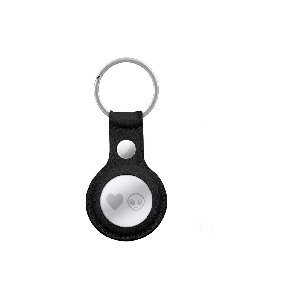 Hurtownia GSM - Brelok Crong Leather Case with Key Ring Apple AirTag (czarny) - CRG352 - {ean13} - Hurt