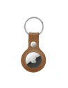 Brelok Crong Leather Case with Key Ring Apple AirTag (brązowy)