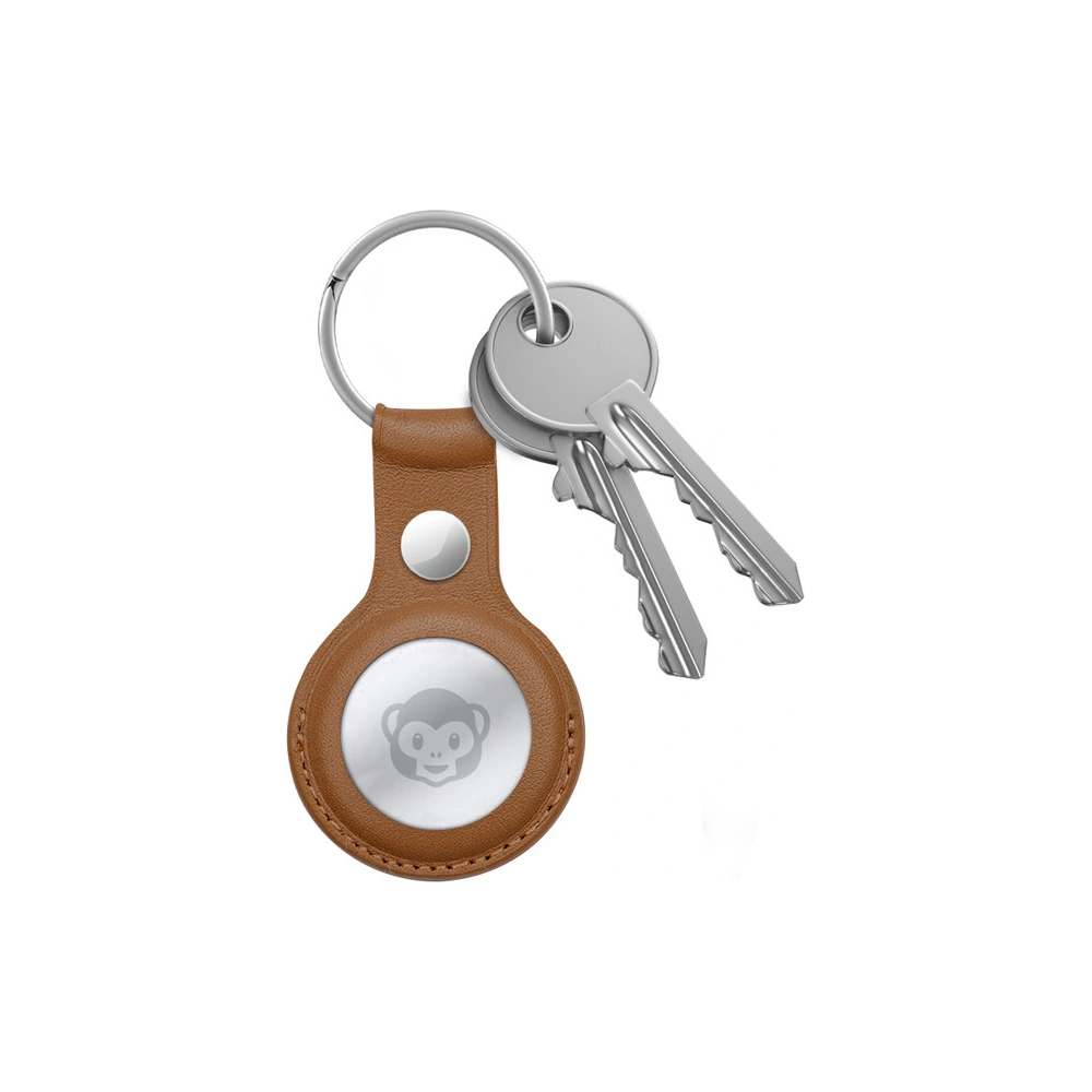 Hurtownia GSM - Brelok Crong bőrtok kulcstartóval Apple AirTag (barna) - CRG353 - {ean13} - Hurt