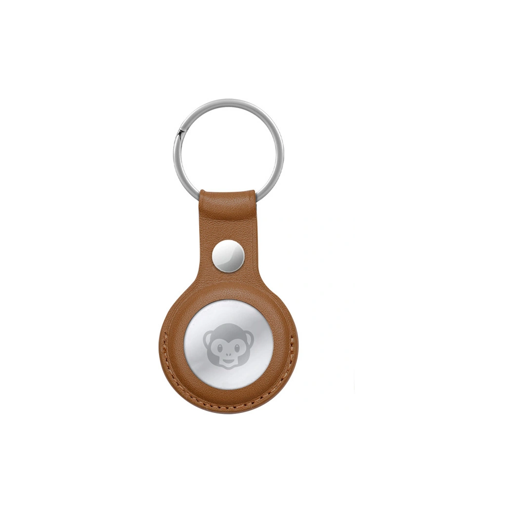Hurtownia GSM - Brelok Crong bőrtok kulcstartóval Apple AirTag (barna) - CRG353 - {ean13} - Hurt