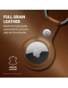 Hurtownia GSM - Brelok Crong Leather Case with Key Ring Apple AirTag (brązowy) - CRG353 - {ean13} - Hurt