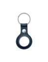 Hurtownia GSM - Breloc Crong Husa din piele cu inel pentru chei Apple AirTag (bleumarin) - CRG354 - {ean13} - Hurt