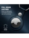 Hurtownia GSM - Brelok Crong Leather Case with Key Ring Apple AirTag (granatowy) - CRG354 - {ean13} - Hurt