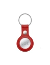 Wholesale Crong Leather Case with Key Ring Apple AirTag (red) - CRG355 - {ean13} - Hurt