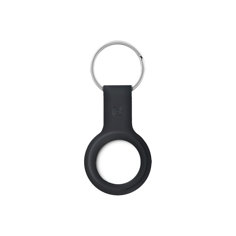 Hurtownia GSM - Brelok Crong szilikon tok kulcstartóval Apple AirTag (fekete) - CRG356 - {ean13} - Hurt