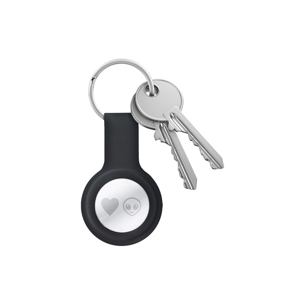 Hurtownia GSM - Brelok Crong szilikon tok kulcstartóval Apple AirTag (fekete) - CRG356 - {ean13} - Hurt