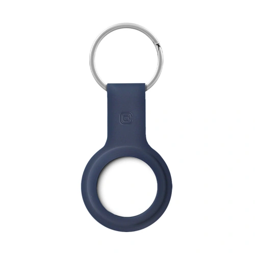 Brelok Crong Silicone Case with Key Ring Apple AirTag (granatowy)