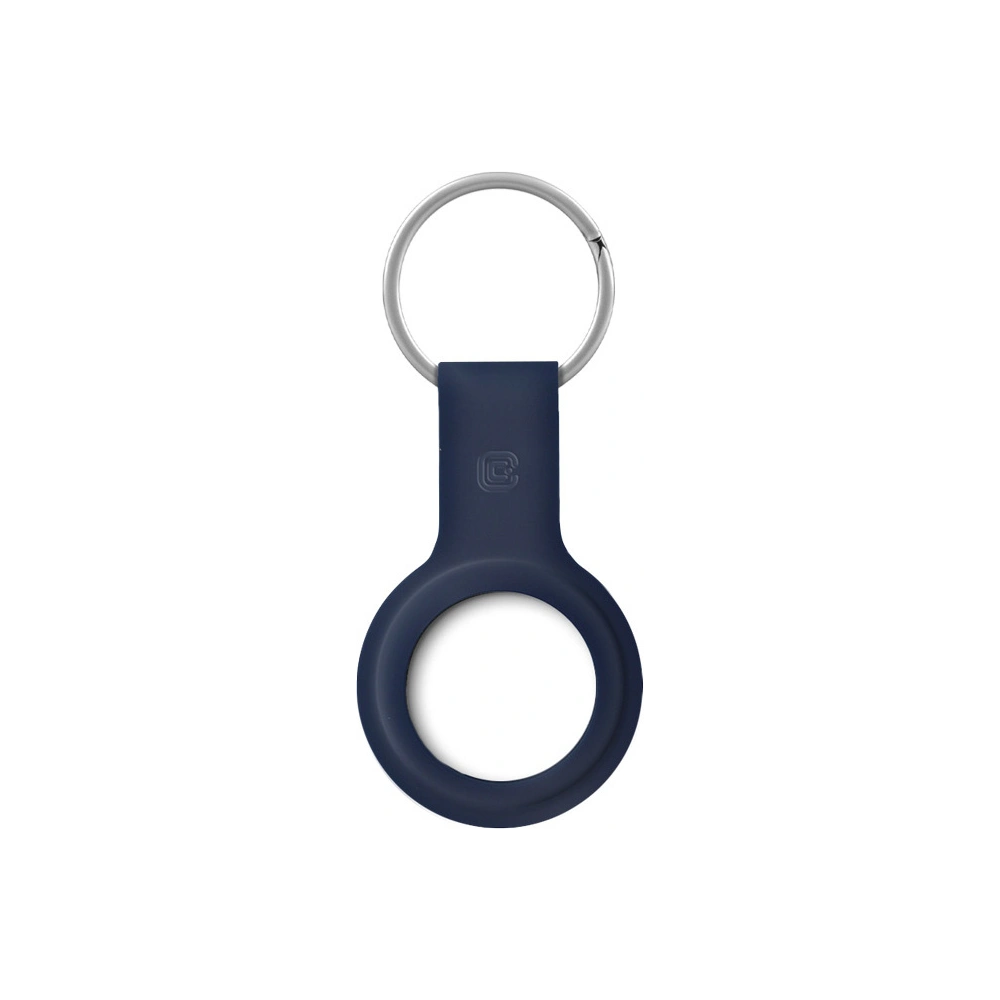 Hurtownia GSM - Breloc Crong Carcasă din silicon cu inel pentru chei Apple AirTag (bleumarin) - CRG357 - {ean13} - Hurt