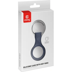 Hurtownia GSM - Brelok Crong Silicone Case with Key Ring Apple AirTag (granatowy) - CRG357 - {ean13} - Hurt