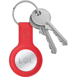 Hurtownia GSM - Brelok Crong Silicone Case with Key Ring Apple AirTag (czerwony) - CRG358 - {ean13} - Hurt