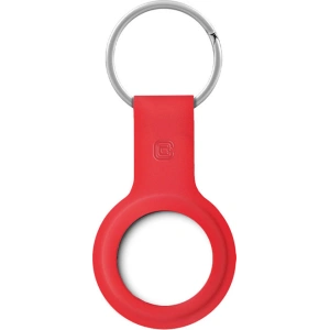 Wholesale Crong Silicone Case with Key Ring Apple AirTag (red) - CRG358 - {ean13} - Hurt