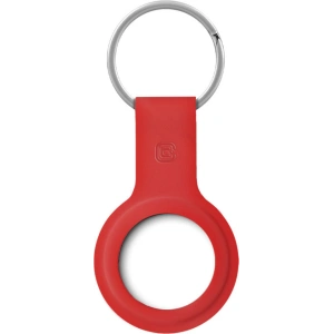 Wholesale Crong Silicone Case with Key Ring Apple AirTag (red) - CRG358 - {ean13} - Hurt