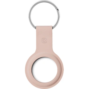 Wholesale Crong Silicone Case with Key Ring Apple AirTag (pink sand) - CRG359 - {ean13} - Hurt