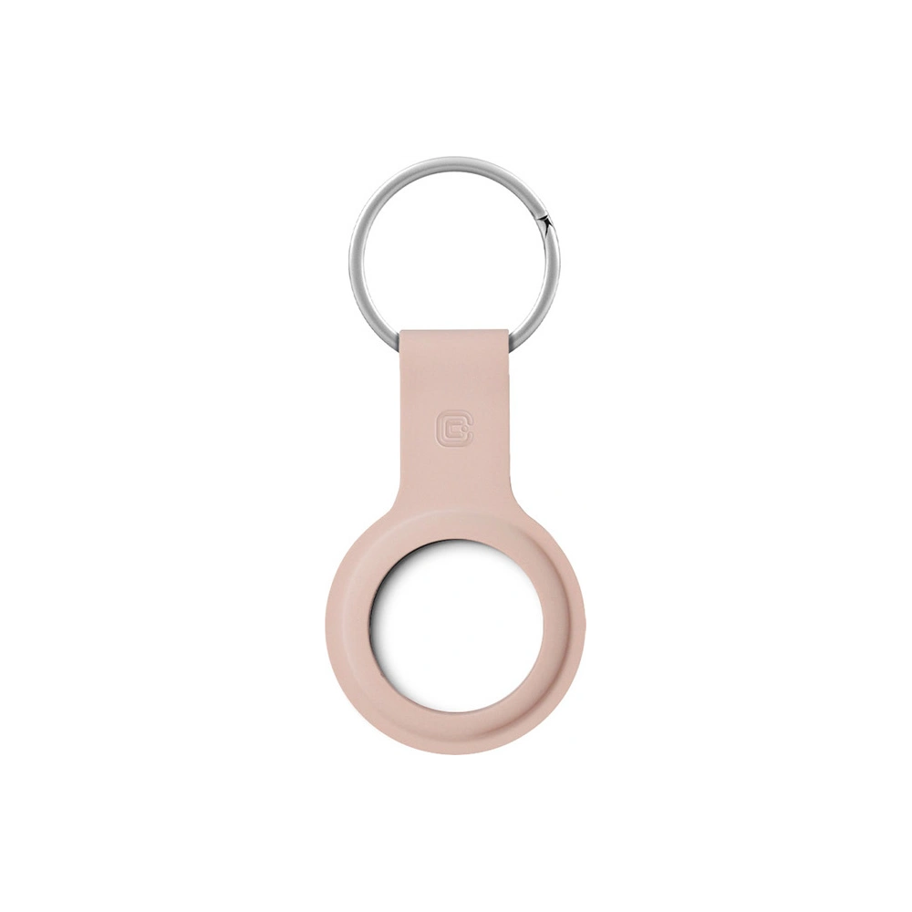 Hurtownia GSM - Brelok Crong Silikonhülle mit Schlüsselring Apple AirTag (sandrosa) - CRG359 - {ean13} - Hurt