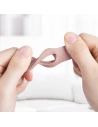 Wholesale Crong Silicone Case with Key Ring Apple AirTag (pink sand) - CRG359 - {ean13} - Hurt