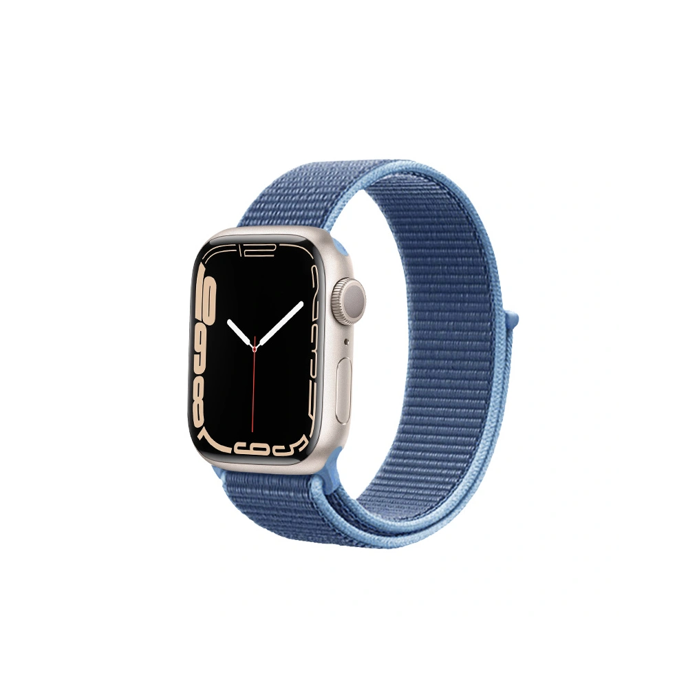 Hurtownia GSM - Pasek Crong Nylon Apple Watch 4/5/6/7/SE/8/9/Ultra 44/45/49mm (Ocean Blue) - CRG360 - {ean13} - Hurt