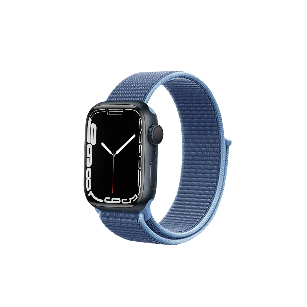 Wholesale Belt Crong Nylon Apple Watch 4/5/6/7/SE/8/9/Ultra 44/45/49mm (Ocean Blue) - CRG360 - {ean13} - Hurt