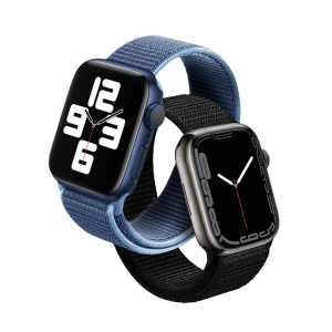 Hurtownia GSM - Pánt Crong Nylon Apple Watch 4/5/6/7/SE/8/9/Ultra 44/45/49mm (Óceán Kék) - CRG360 - {ean13} - Hurt