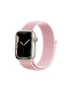 Pasek Crong Nylon Apple Watch 4/5/6/7/SE/8/9/10 40/41/42mm (Powder Pink)