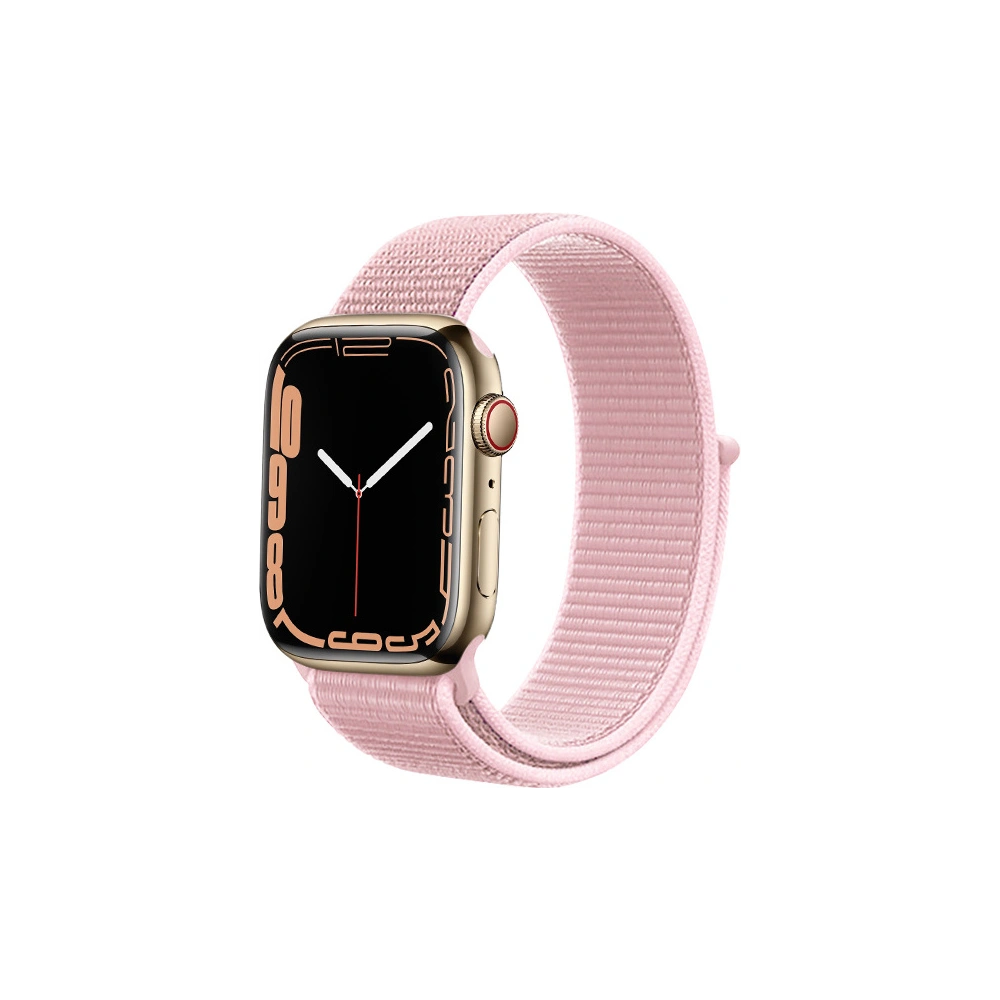 Wholesale Belt Crong Nylon Apple Watch 4/5/6/7/SE/8/9/10 40/41/42mm (Powder Pink) - CRG361 - {ean13} - Hurt