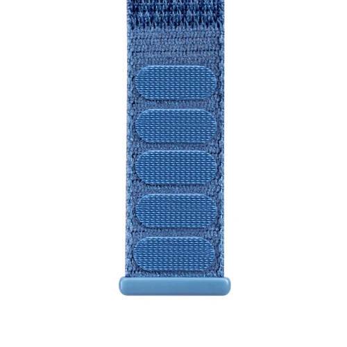 Pasek Crong Nylon Apple Watch 4/5/6/7/SE/8/9/10 40/41/42mm (Ocean Blue)